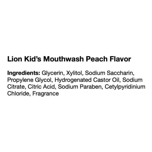 Clinica Kids Dental Rinse Refreshing Peach 250ml (x 1)