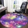 1pc Star SkyChair Carpet for Office, Indoor Non-Slip Washable Polyester Fiber Carpet, Mat For Office, Machine Washable