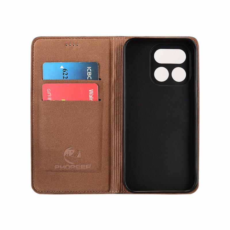 Flip Case for Realme 16 Realme16 Pro Plus 5G Genuine Leather Magnetic Cover Cowhide 3D Crocodile Claw Card Pocket Wallet Cases