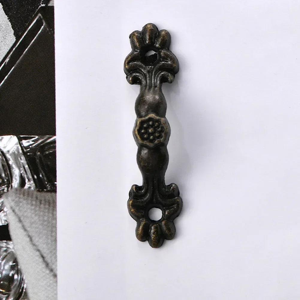 10 pcs Jewelry Boxes Handles Antique Bronze Wardrobes door Handles Zinc Alloy Drawer Handles for Decorative Jewelry Boxes
