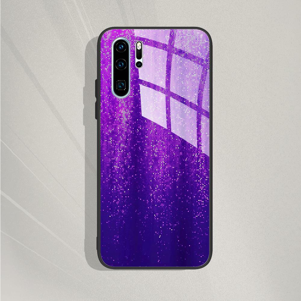 Case For Huawei P30 Lite Cover P30 Lite Tempered Glass Case Cute Silicone Phone Fundas For Huawei P 30 Cases For Huawei P30 Pro