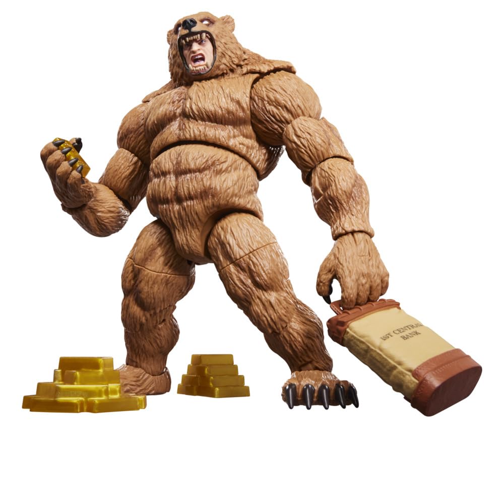 Hasbro Marvel Legends Series Amazing Spider-Man Grizzly Action Figure 6-Inch Collector's Edition Based on Marvel Comics G2084