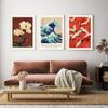 Red Crane Matisse Hokusai Eclectic Gallery Wall Art Canvas Painting Nordic Posters And Prints Picture For Living Room Home Decor