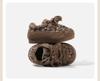Girls' Winter Knit Toddler Shoes - Cozy Velvet Lined Casual Shoes