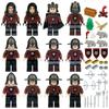 LupMedievalCavalerieM8269transfrontalierAdunarecopiiParticulemiciJucărieblocuriconstrucțieArmăScutAccesoriiCâine