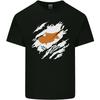 Torn Cyprus Flag Cypriot Day Football Unisexs Light Cotton TShirt
