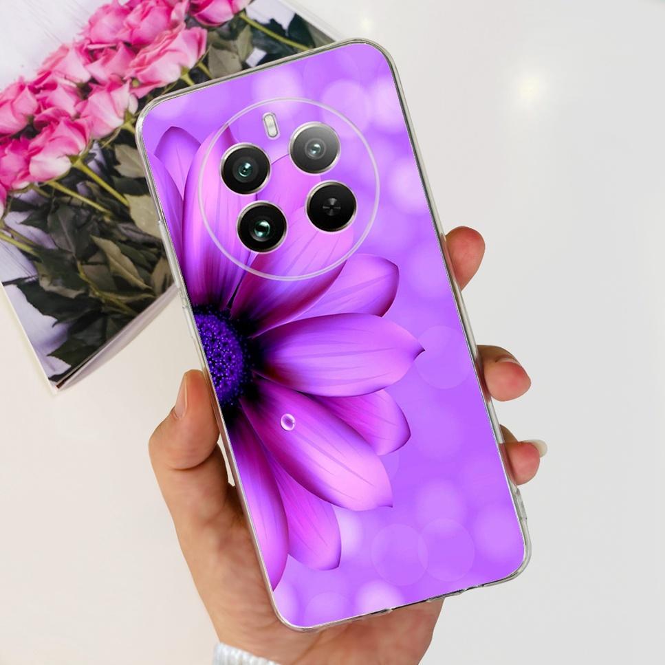 Case For Realme 12 Pro 6.7" Fashion Cute Cartoon Cat Soft Silicone TPU Cover For Oppo Realme12 Pro 12Pro Plus Bumper Phone Case