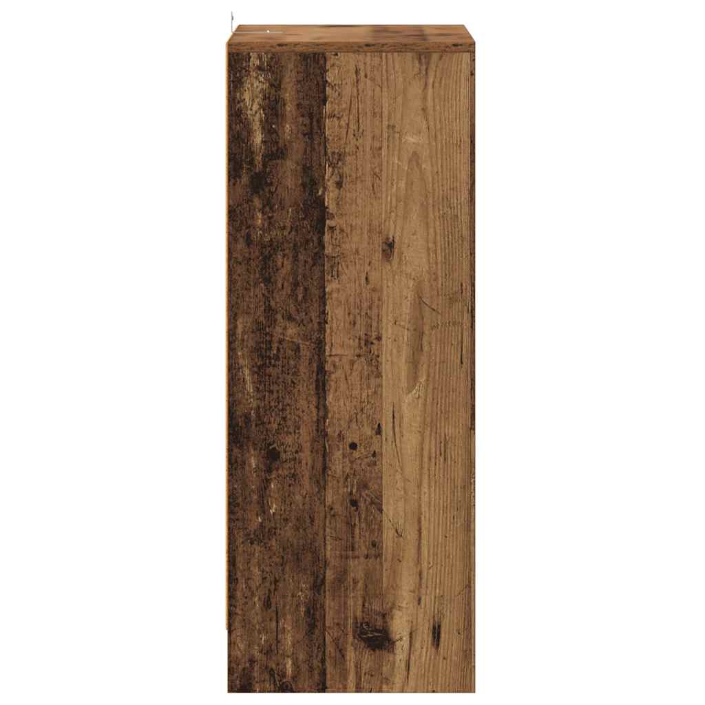 Shoe Cabinet with Vintage Wood Look 60 x 35 x 92 cm Engineered Wood