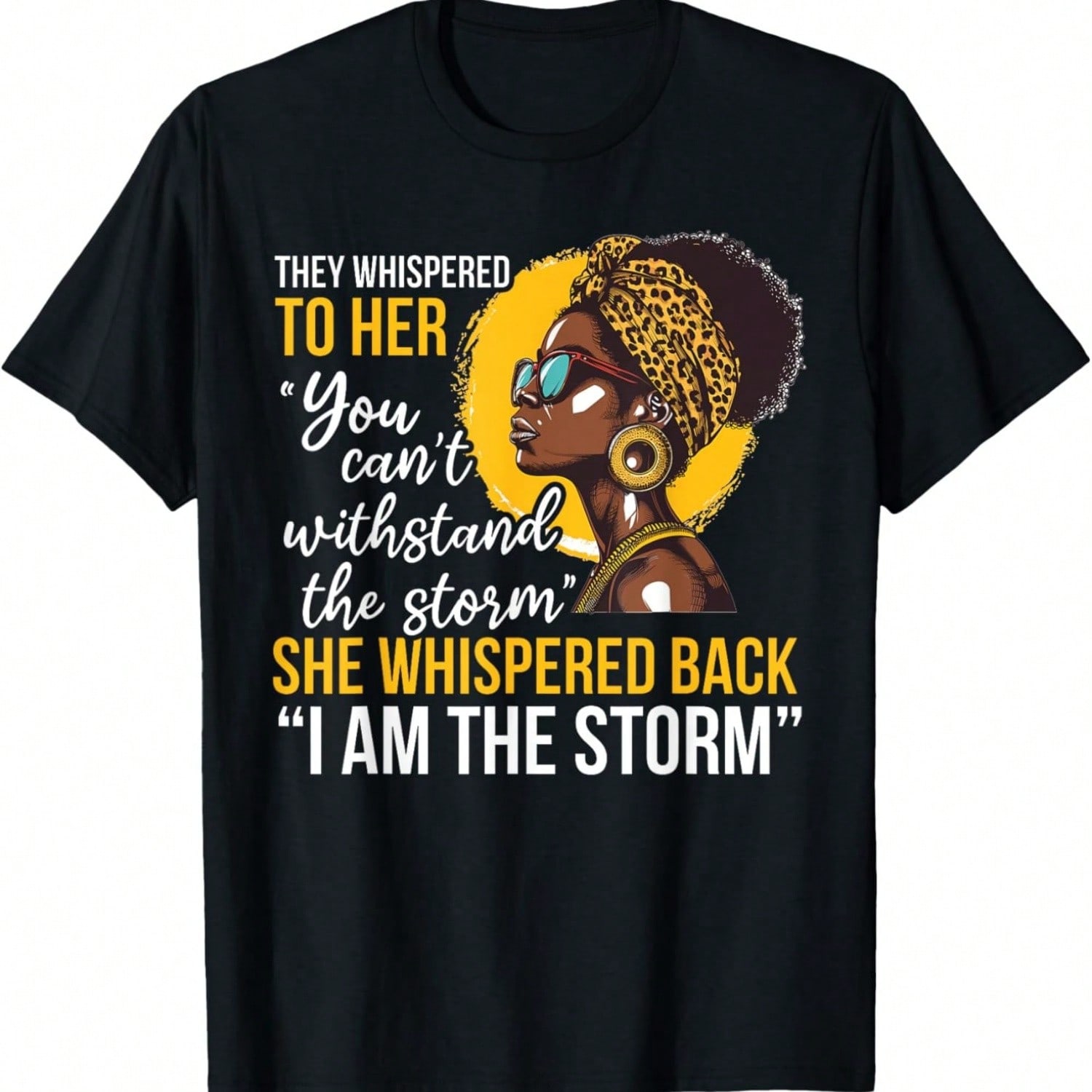 Proud African American Ladies T-Shirt S разноцветный