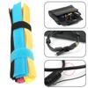 50Pcs Reusable Nylon Magic Tape Cable Tie Fasten Straps Wire Holder Organizer