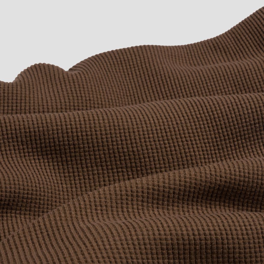 Sopeuteugusjeu Thermal Long Sleeve T-Shirt, Dark Walnut (Type A)