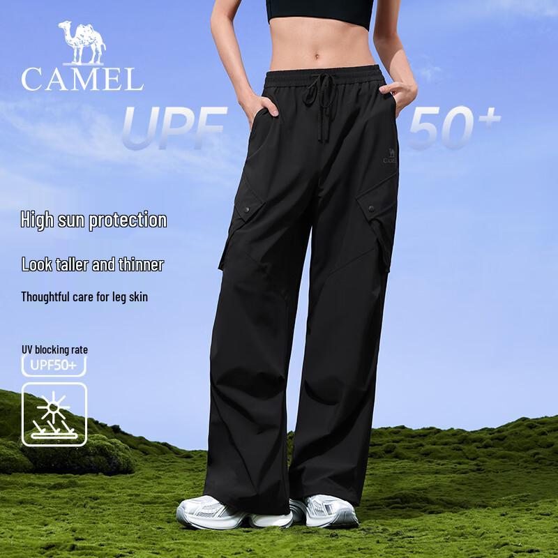 CAMEL Women's Outdoor Sun Protection Ice-Feel Cargo Pants