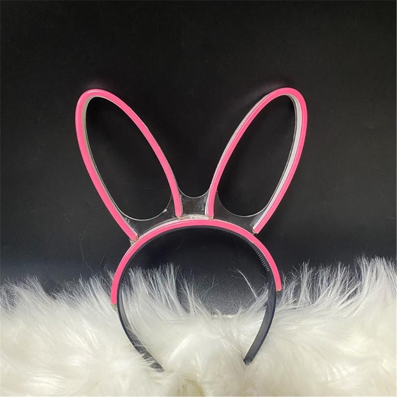 LED Glowing Hairband For Parties With Color Changing Lights And Comfortable LED Costume Props Role Play Birthday Party