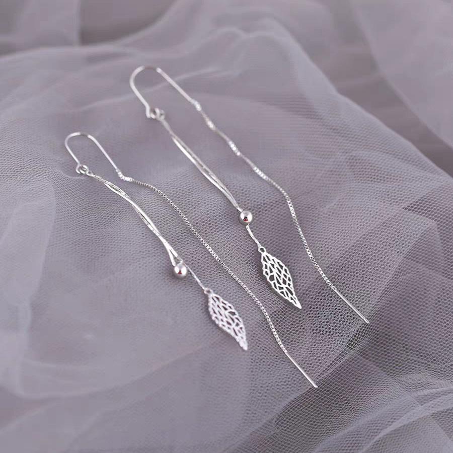 Серьги, Листья, Серьги-гвоздики, Женские серьги с кисточками, Простой и модный стиль, Серьги в лесном стиле, Новые серьги