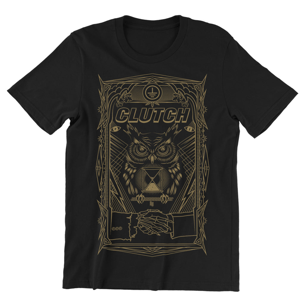 Clutch Band Graphic Cotton Tshirt Unisex Summer Short Sleeve Fashion Brand Tee Luxury Casual Vintage Retro Top