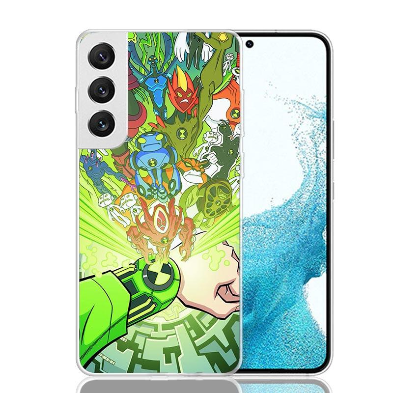 Ben Cartoon 10 Phone Case For Samsung Galaxy S26 S25 Edge S24 S23 FE S22 Ultra S21 Plus S20 + Fundas Cover Coque Galaxy S25 S24