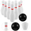 White Color Bowling Play Set Fun Bowling Set Sports New Kids Bowling Toys  Indoor Ball
