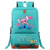 Anime Printed Teen Student School Bag Travel Bag Men'S And Women'S Shoulder Printed Backpack