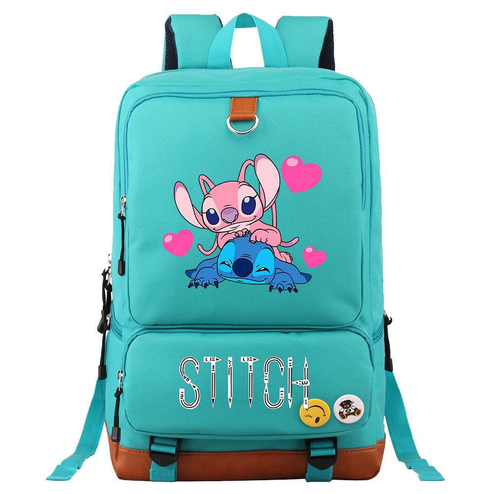 Anime Printed Teen Student School Bag Travel Bag Men'S And Women'S Shoulder Printed Backpack