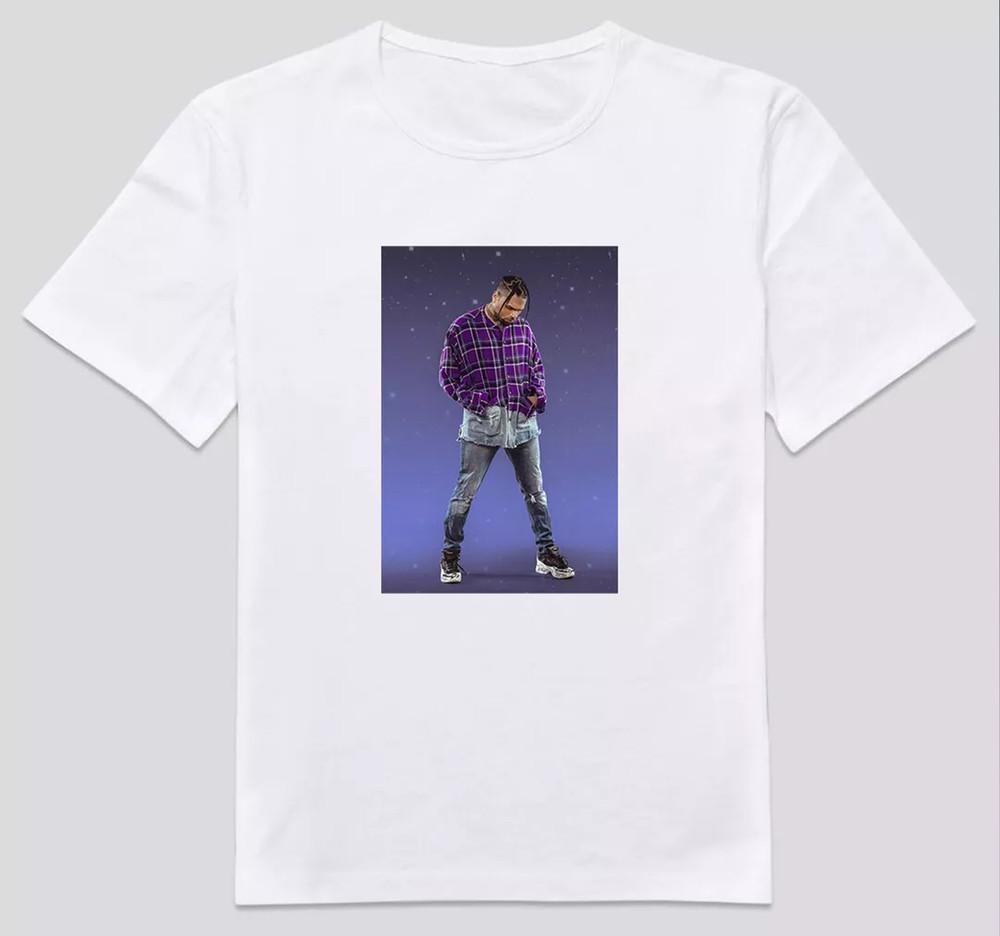 CHRIS BROWN MUSIC HIP HOP white  All Size S-5XL CG2297 Unisex T-Shirt XXXL