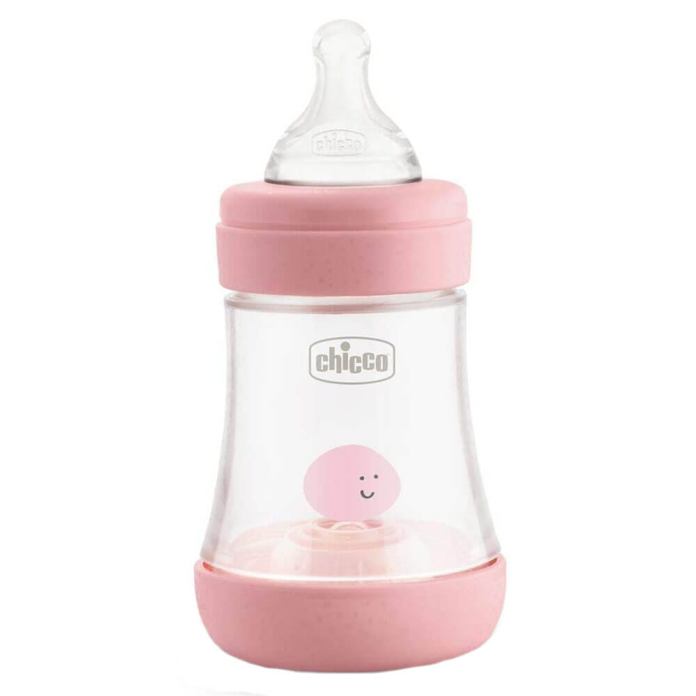 Chicco Perfect5 Silicone Bottle W/ Slow Flow 0m+ 150mL