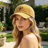 Embroidery Eagle Pattern Baseball Hat, Adjustable Back Buckle Retro Distressed Style Baseball Cap, Washed Cotton Fabric Outdoor Sunshade Cap