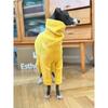 Short Fleece Dog Jumpsuit, Warm Dog Pajamas Rompers,Cold Weather Puppy Clothing For Italian Greyhound Whippet,Dropshipping