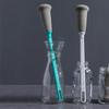 Nordic Style Long Handle Hanging Stain Removal Sponge Brush for Cup Cleaning
