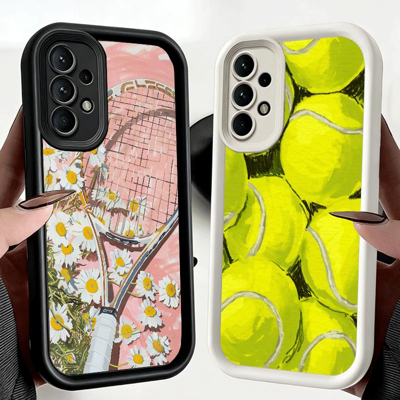 Phone Case for Samsung Galaxy A17 A16 A15 A14 A13 Tennis Sport A56 A36 A26 A55 A35 A25 A54 A34 A24 A53 A33 A23 A07 A06