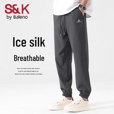 Baleno Men's S&K Ice Silk Breathable Jogger Pants