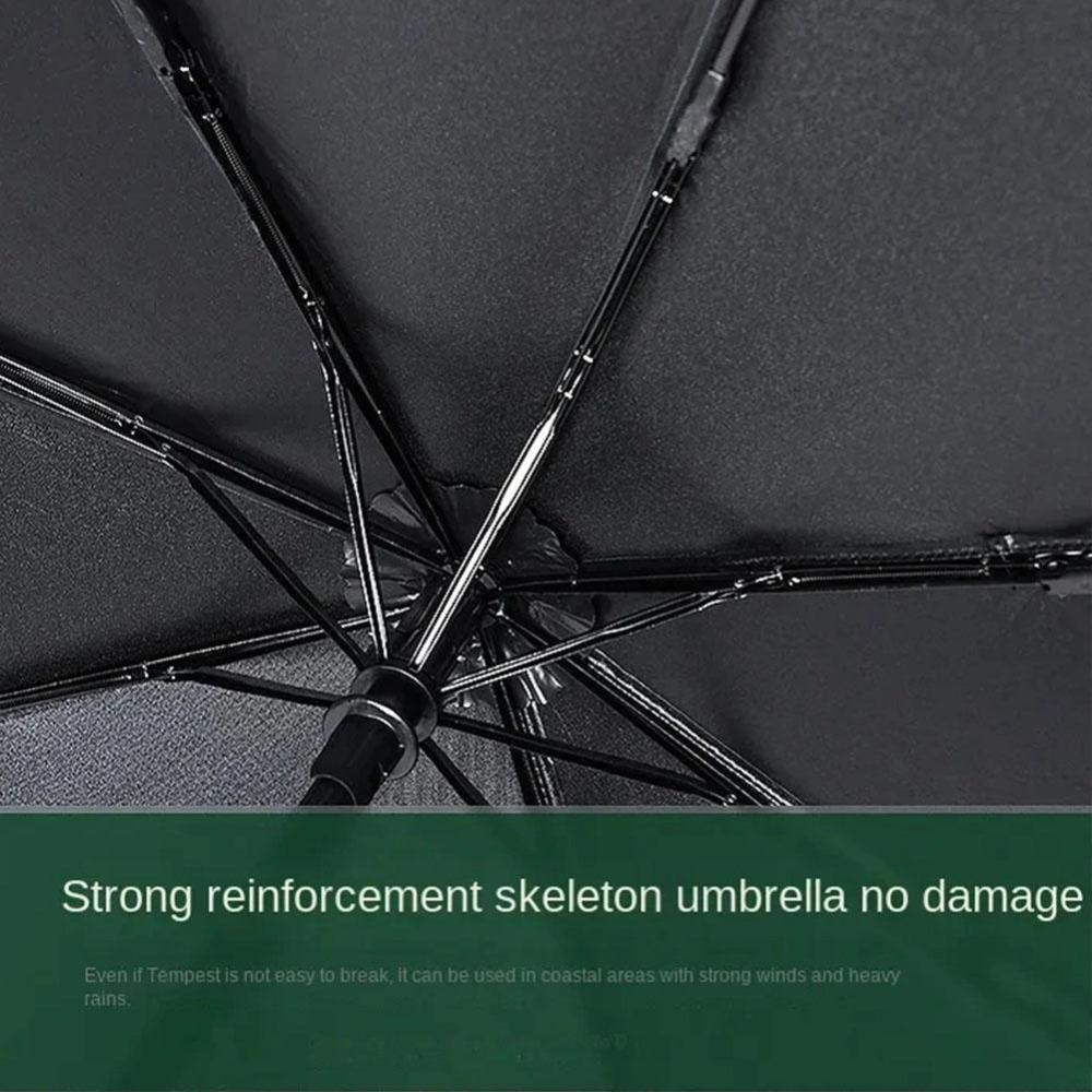 Folding Parasol Umbrella 8 Ribs Travel Umbrella Fashion Automatic Umbrella  Unisex