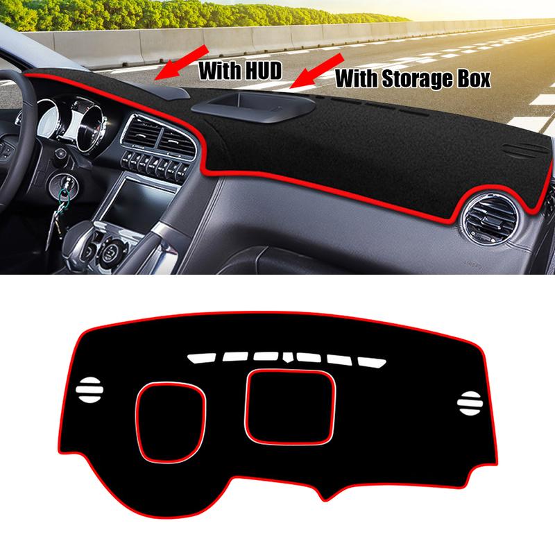 For Peugeot 3008 2008 2009 2010 2011 2012 2013 2014 2015 Car Dashboard Cover Sun Shade Avoid Light Mat Anti-UV Pad Accessories