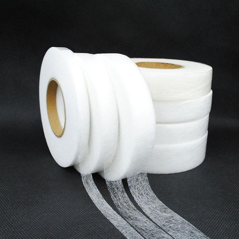 Self Adhesive Pants Hem Tape Iron-On No-Sew Double Sided Hot Melt Tape For Jeans Clothes Diy Hemming & Repair Sewing Tool