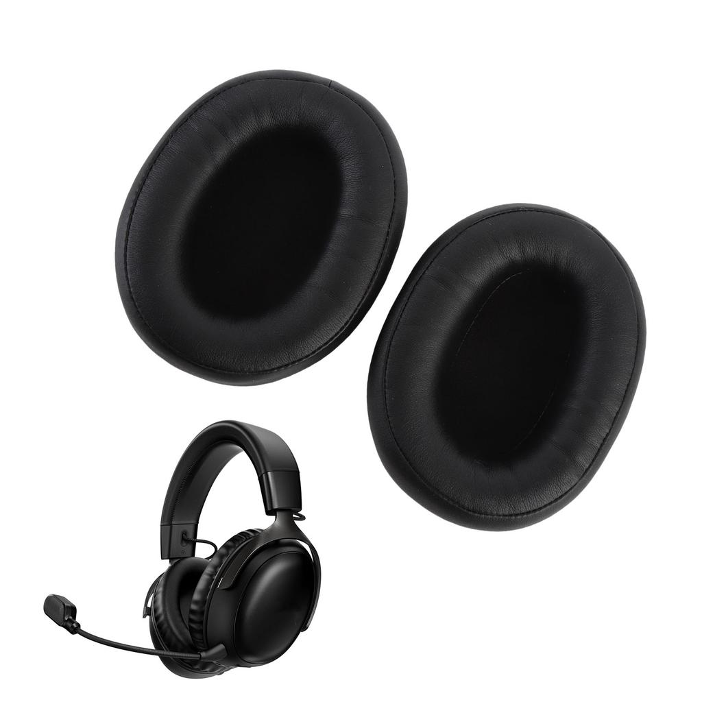 2 Pcs Headphone Ear Pads Comfortable Sound Insulation Protein Leather Headset Ear Cushions for ATH-M50X M40X M30X M50