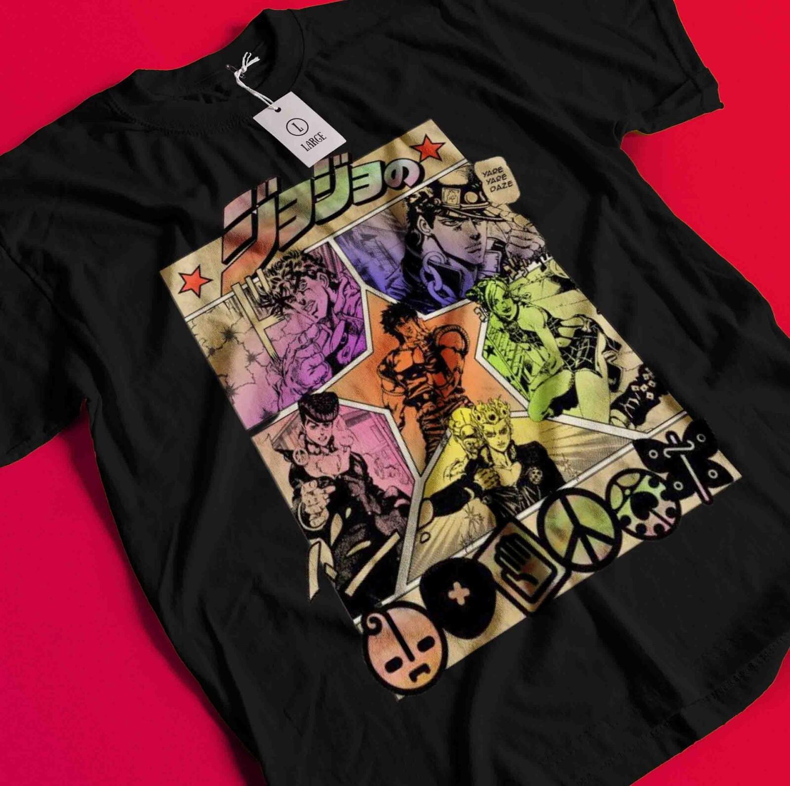 

Футболка JoJo s Bizarre Adventure Футболка Джонатана Джостара Футболка Дио Футболка Джотаро Куджо AA302 2XL