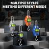 LCD Screen Digital Hanging Scale Aluminum Shell Crane Scale Electronic Hook Scale  Household Use