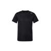 T Shirts Men's Black Crew Neck Moderate Straight Fit FM2093