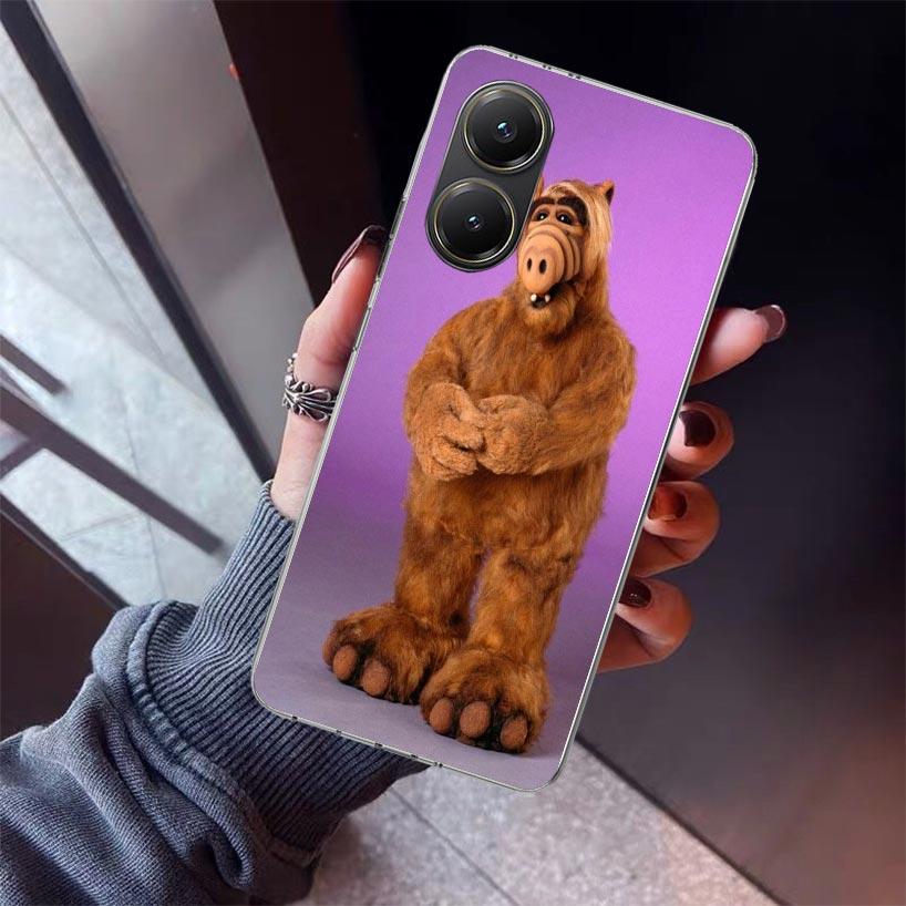 A-Alf TV Series Phone Case For Xiaomi Poco X7 X6 X5 Pro F7 Ultra Redmi 15C 15 13 13C 12 12C 10 10A 10C 9 9A 9C 9T Shell Poco X7