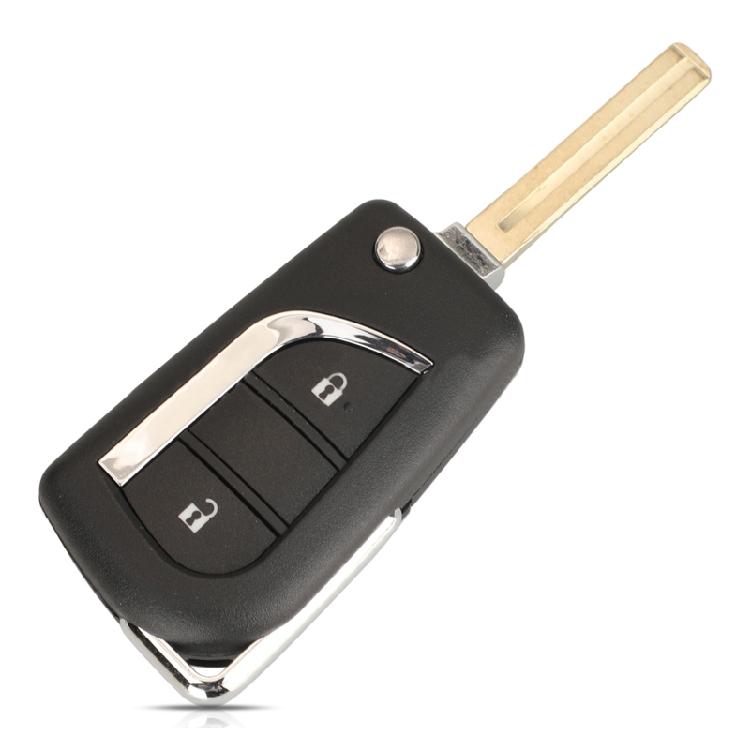 Auto Auto BA2TA 433MHz H (8A) Chip 89070-0KB40 2 Knoppen Afstandsbediening Auto voor Sleutel