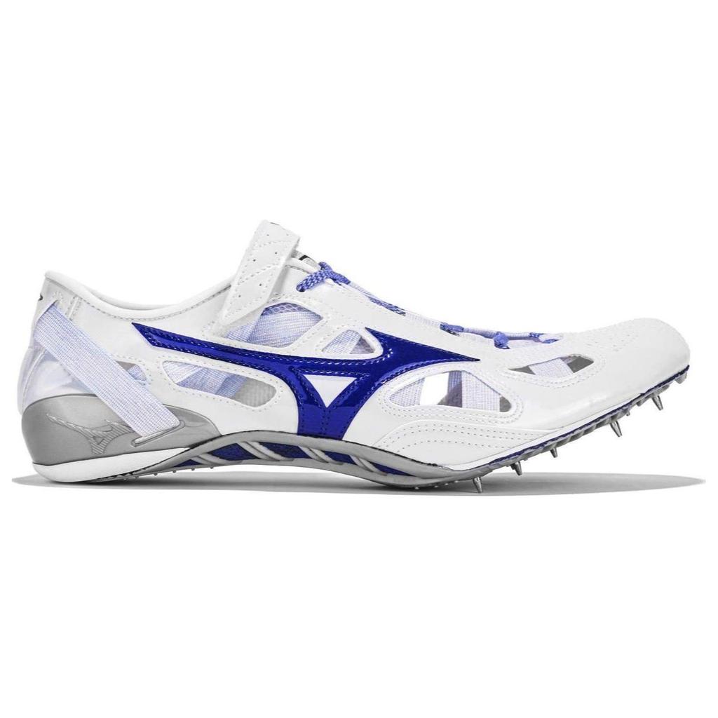 Mizuno Non-Slip Durable Low-Top Running Shoes Men Sneakers White Blue U1GR225120
