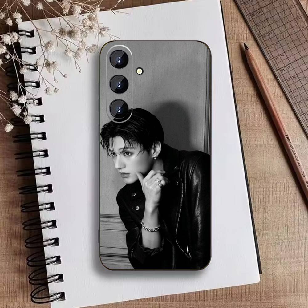 Hot K-ATEEZ Kpop Phone Case For Samsung Galaxy A73,21,22,32,71,53,52,51,80,5G Soft Black Cover Samsung a32 5g