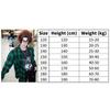 Anime Demon Slayer Kamado Tanjirou Cosplay Kostuum Kimetsu No Yaiba Cartoon Kostuum Sutis Pruiken Halloween Voor Kinderen Volwassenen CosParty