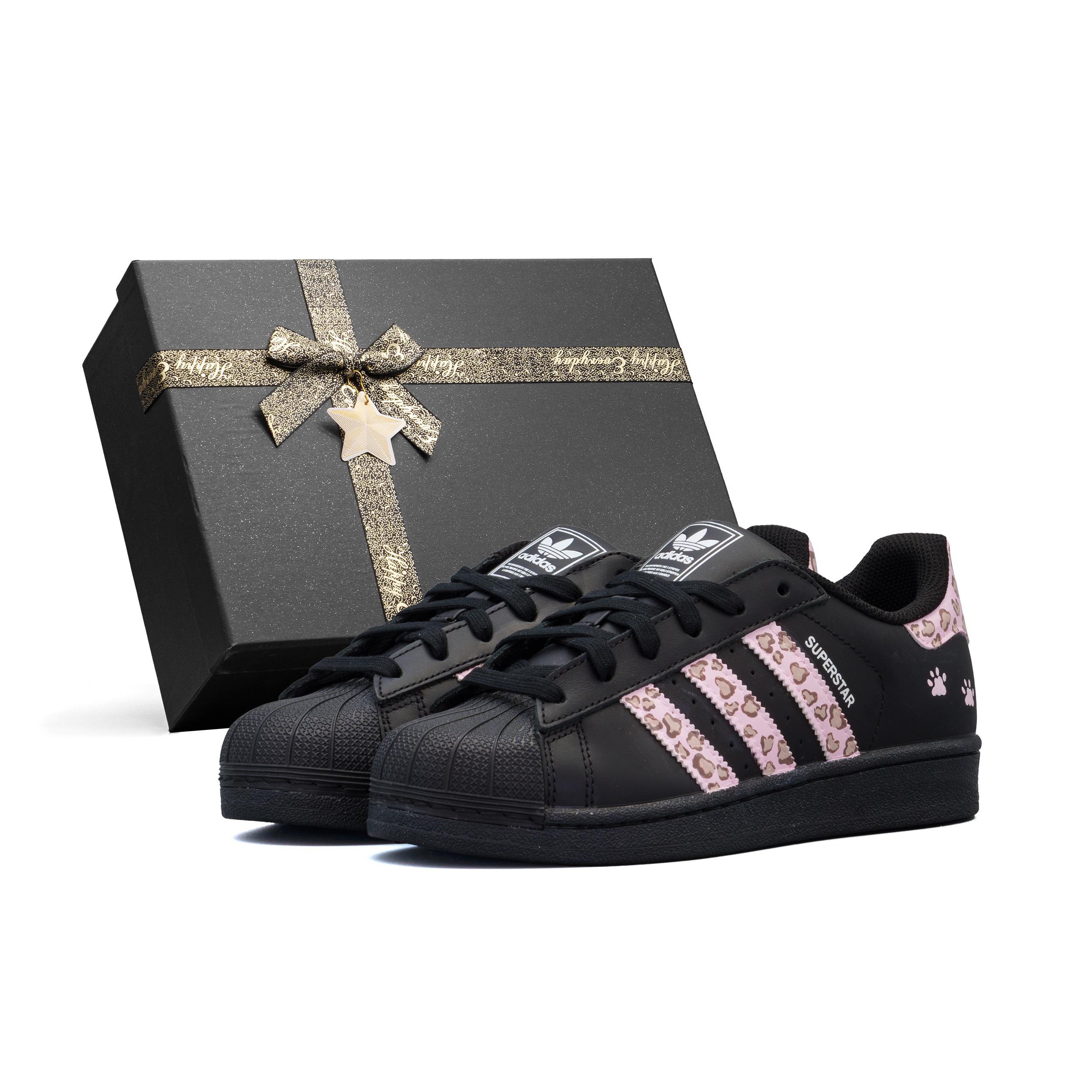 

Adidas Originals Superstar 2 Стійкі до стирання Стійкі до стирання Низькі Скейтбордичні кросівки Унісекс Чорний Білий JI0079(Команда-1451SBOX) 36