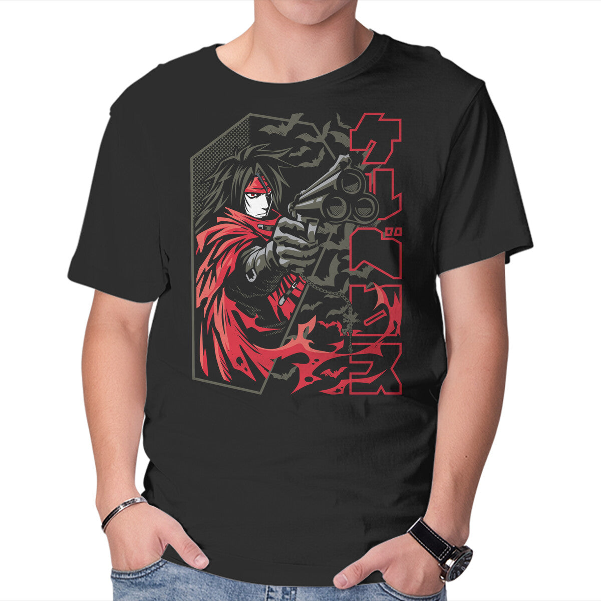 Unisex Crew Neck T-Shirt Lock N Load Graphic Short Sleeve Casual Tee XXXXL