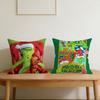 The Cartoon G-Grinch-H Cute Cushion Cover For Pillow Printing Sofa Decoration Home Car Room Coffee Shop Office Nordic Simplicity
