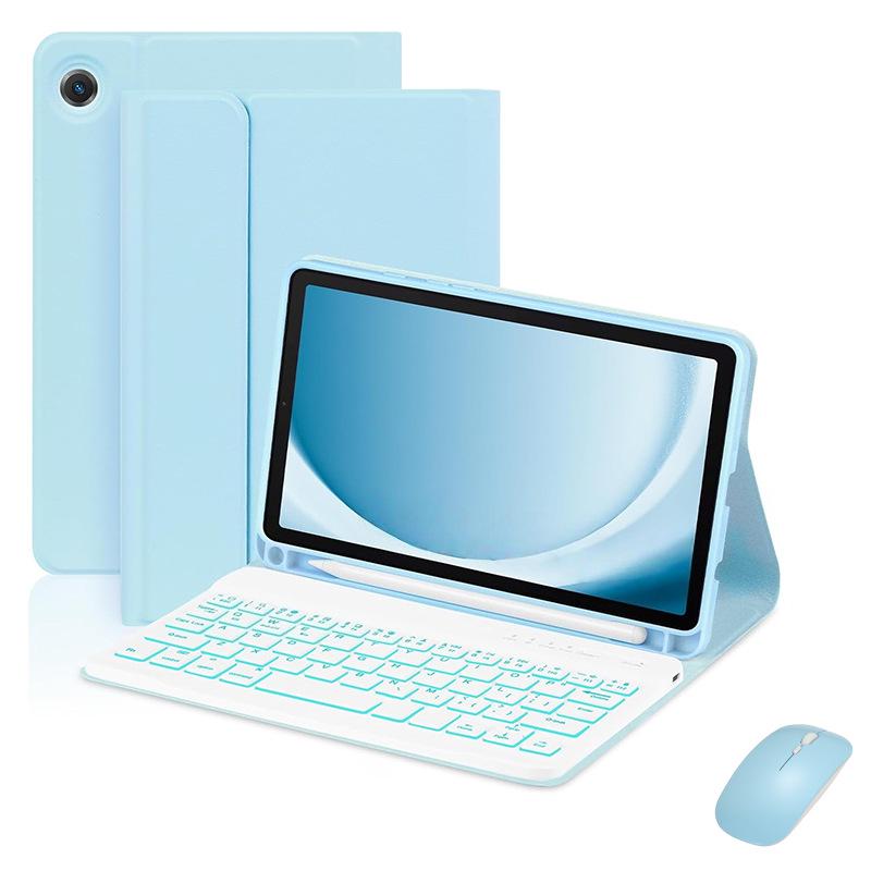 Samsung Galaxy A7 Lite/A9/A11 8.7” Detachable Backlit Bluetooth Keyboard Protective Case
