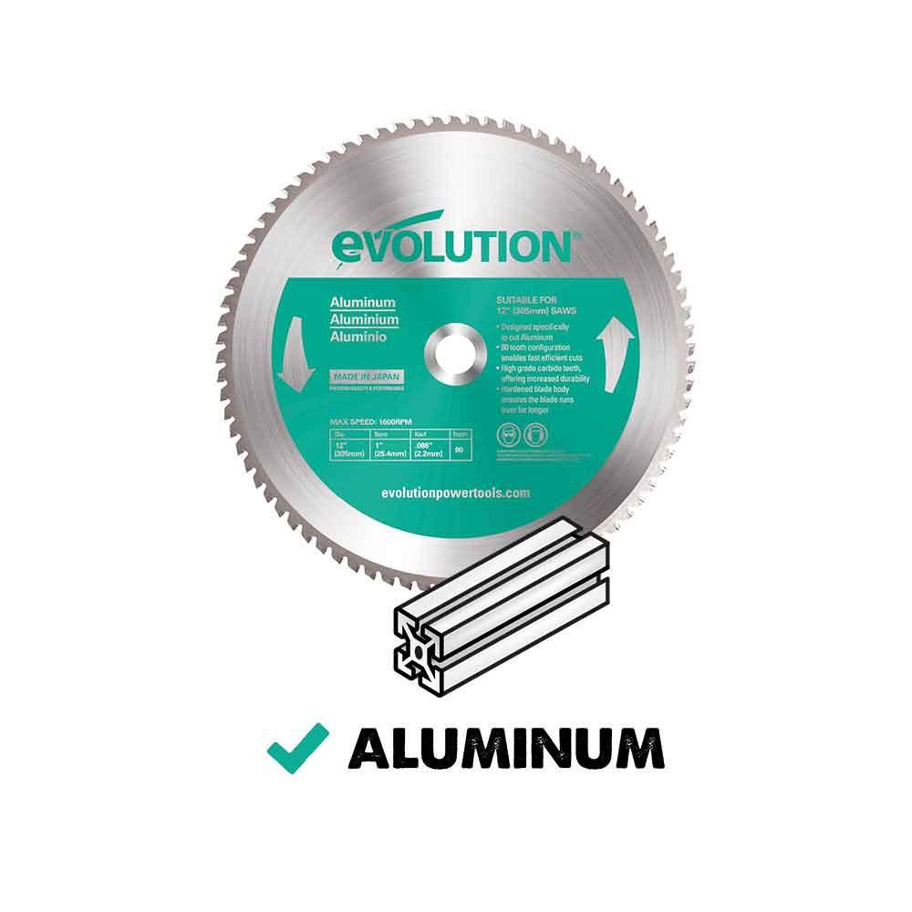 Piła Widiowa Tct Do Cięcia Aluminium Evolution 355Mm / 80Z