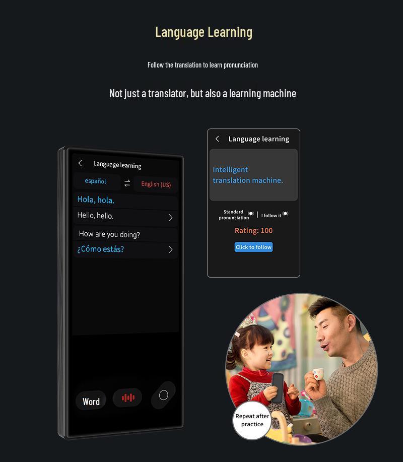 Multilingual Offline Translator for English, Chinese, Japanese, Korean, French, German, and Russian - Intelligent Learning and Travel Companion.