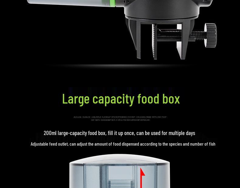 Smart Aquarium Fish Feeder with Timer - Large Capacity for Goldfish