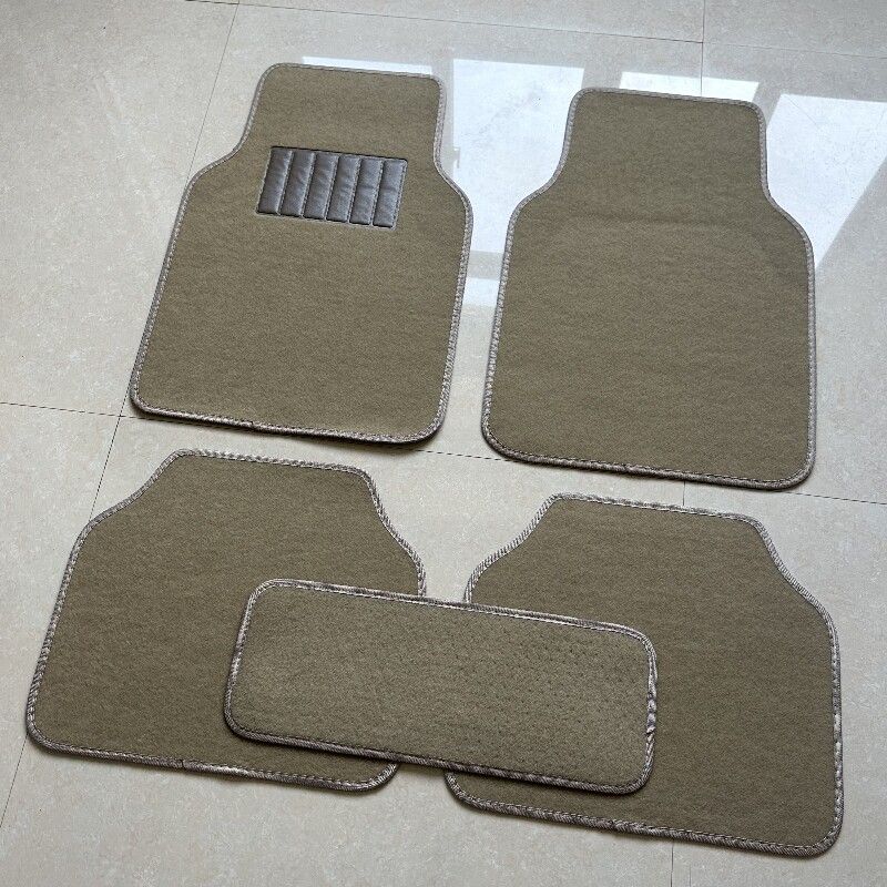 Suede Car Foot Mat Universal Foot Pad Non Slip Waterproof Floor Mat Velvet Foot Mat Easy To Clean Car Seat Cover